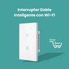 Interruptor Doble Inteligente Con Wi-Fi